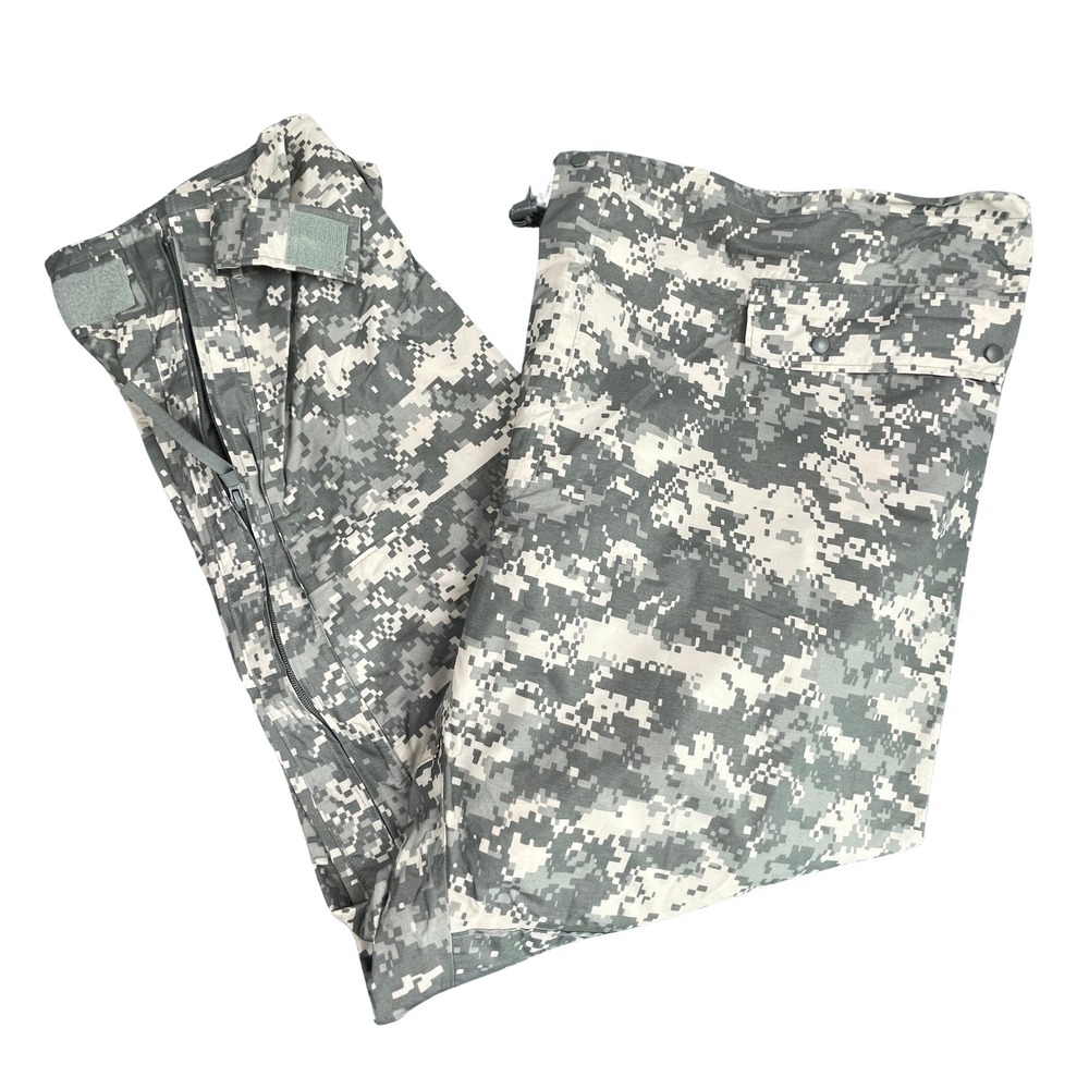 ORC Industries Improved Rainsuit Pants XL US Army‎ USGI ACU UCP Digital Camo NWT